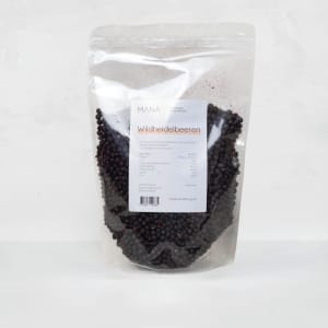 Gefriergetrocknete Wildheidelbeeren im Beutel